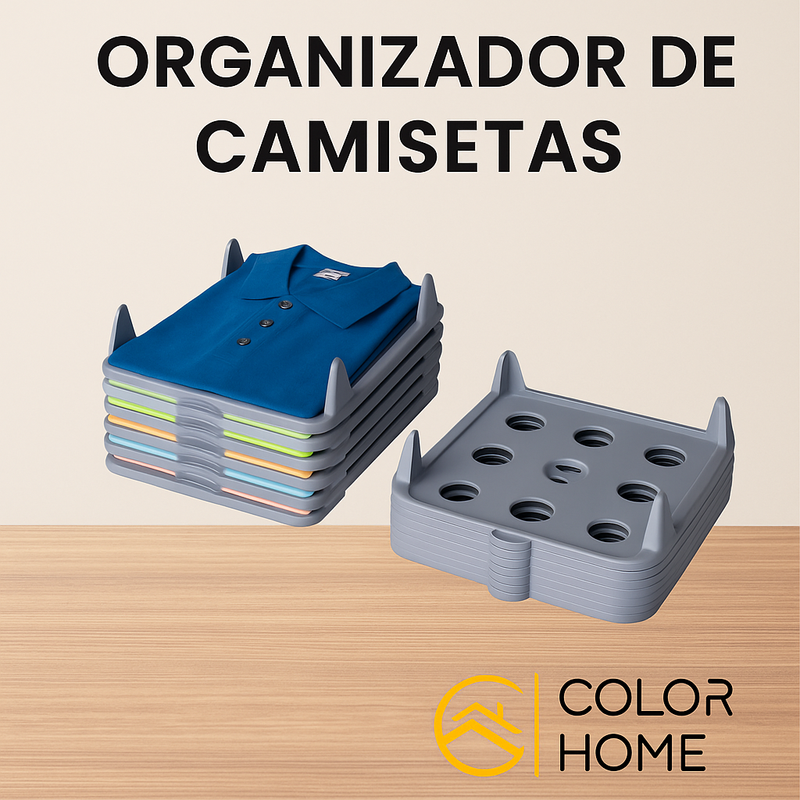 ORGANIZADOR DE CAMISAS KIT X 10 UNIDADES - ENVÍO GRATIS 👕😍