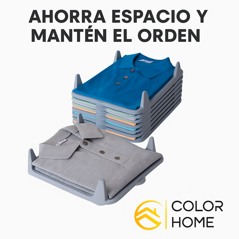 ORGANIZADOR DE CAMISAS KIT X 10 UNIDADES - ENVÍO GRATIS 👕😍