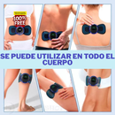 Estirador masajeador Lumbar con acupresión y terapia magnética + Totalmente gratis uno Mini Masajeador Parche Mariposa